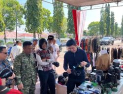 Kodim 0423 Bengkulu Utara Bersama Bupati Gelar Bazar Murah