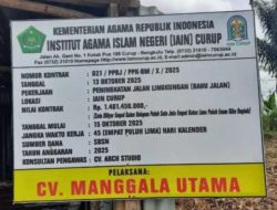Penerapan Hukum Di IAIN Curup, Bukan Tolak Ukur sebagai Epek Jera, Indikasi Praktek Korupsi Tetap Berpeluang 